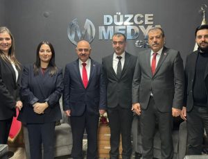 Rektör Sözbir’den Düzce Medya Grup’a Ziyaret