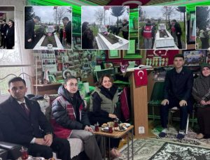 Zafer Partisi Düzce Teşkilatından Şehit Ailesine Anlamlı Ziyaret