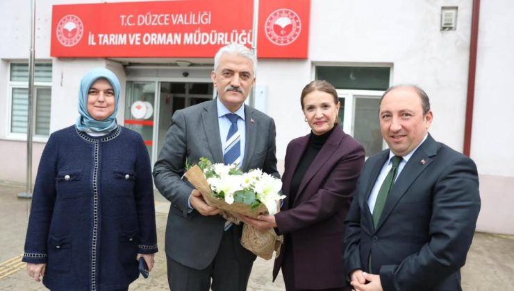 Vali Mehmet Makas’tan İl Tarım ve Orman Müdürlüğü’ne Ziyaret