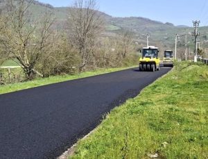 Gürcüçiftlik Köyü’nde 3,5 Kilometrelik Sıcak Asfalt Çalışması Tamamlandı
