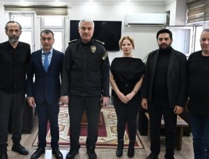 Düzce Gazeteciler Cemiyeti’nden Emniyet Müdürü Ergüder’e Ziyaret
